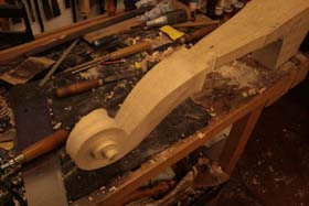 double bass making - 